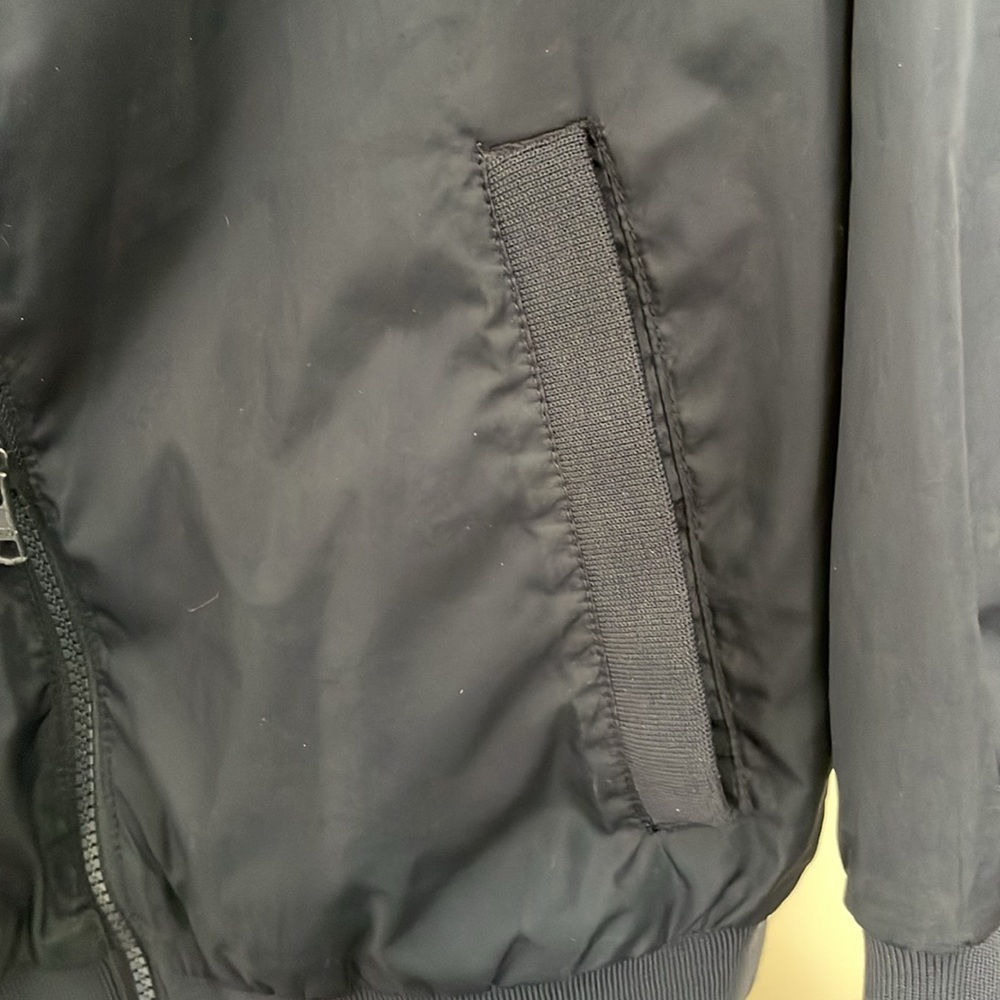 Navy Blue Zip-Up Jacket - Picture 5 of 7